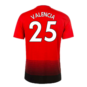 Manchester United 2018-19 Home Shirt (L) (Very Good) (Valencia 25)_1