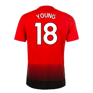 Manchester United 2018-19 Home Shirt (XL) (Excellent) (Young 18)_1