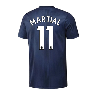 Manchester United 2018-19 Third Shirt ((Excellent) M) (Martial 11)_2