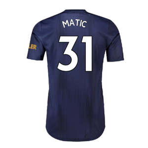 Manchester United 2018-19 Third Shirt (XL) (Good) (Matic 31)_1