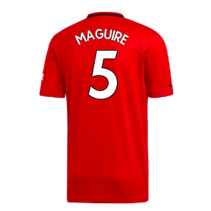 Manchester United 2019-20 Home Shirt (M) (Excellent) (Maguire 5)_1