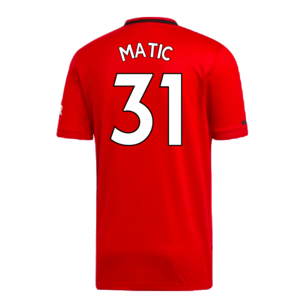 Manchester United 2019-20 Home Shirt (Excellent) (Matic 31)_1