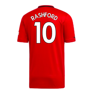 Manchester United 2019-20 Home Shirt (M) (Excellent) (Rashford 10)_1