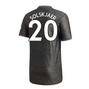 Manchester United 2020-21 Away Shirt (7-8y) (Mint) (SOLSKJAER 20)_1