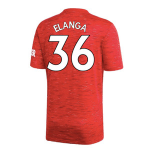 Manchester United 2020-21 Home Shirt (15-16Y) (Excellent) (Elanga 36)_1