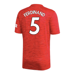 Manchester United 2020-21 Home Shirt (Excellent) (FERDINAND 5)_1