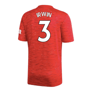 Manchester United 2020-21 Home Shirt (L) (Excellent) (IRWIN 3)_1