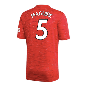 Manchester United 2020-21 Home Shirt (L) (Excellent) (MAGUIRE 5)_1