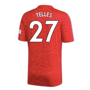 Manchester United 2020-21 Home Shirt (L) (Excellent) (TELLES 27)_1