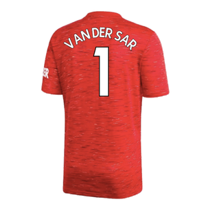 Manchester United 2020-21 Home Shirt (L) (Excellent) (VAN DER SAR 1)_1