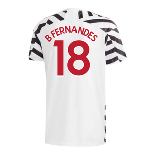 Manchester United 2020-21 Third Shirt (XL) (Good) (B FERNANDES 18)_1