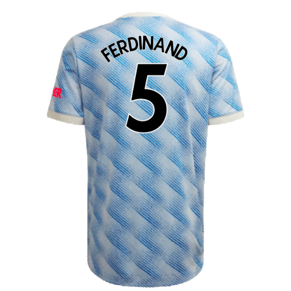 Manchester United 2021-22 Away Shirt (L) (Excellent) (FERDINAND 5)_1