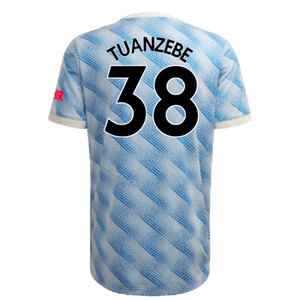 Manchester United 2021-22 Away Shirt (XL) (Mint) (TUANZEBE 38)_1