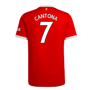 Manchester United 2021-22 Home Shirt (XL) (Good) (CANTONA 7)_1