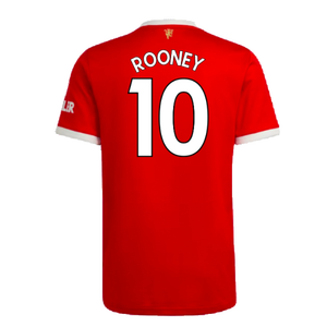 Manchester United 2021-22 Home Shirt (XL) (Good) (ROONEY 10)_1