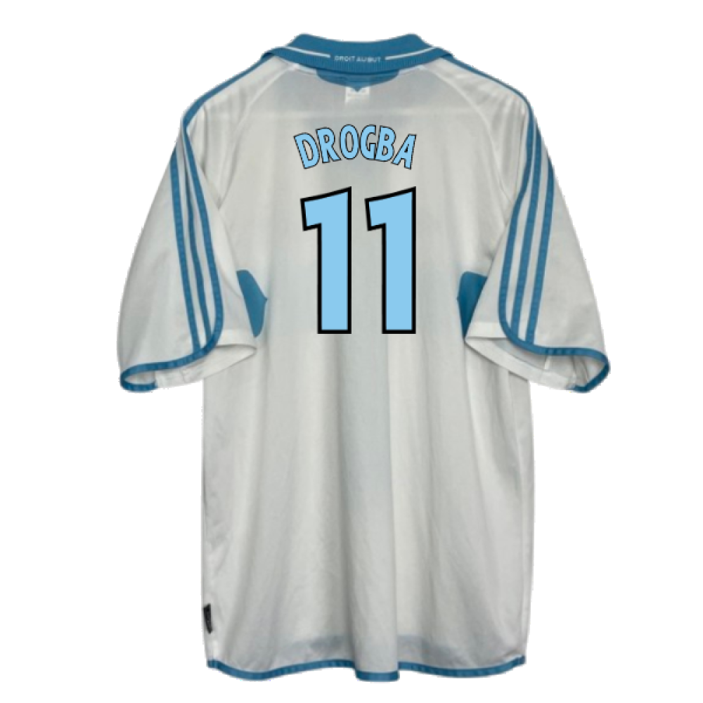 Marseille 2000-01 Home Shirt (XL) (Very Good) (DROGBA 11)_1