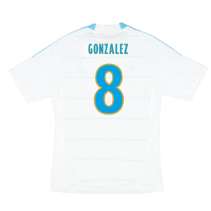 Marseille 2010-11 Home Shirt (S) (Very Good) (Gonzalez 8)_1