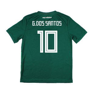 Mexico 2018-19 Home Shirt (Mint) (G.Dos Santos 10)_1