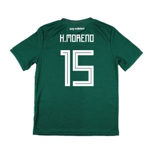 Mexico 2018-19 Home Shirt (Mint) (H.Moreno 15)_1