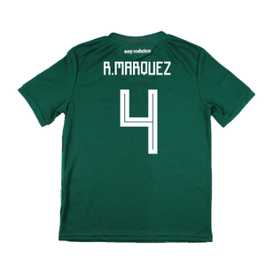 Mexico 2018-19 Home Shirt (Mint) (R.Marquez 4)_1