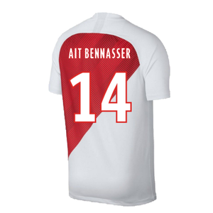 Monaco 2018-19 Home Shirt (S) (Excellent) (Ait Bennasser 14)_1