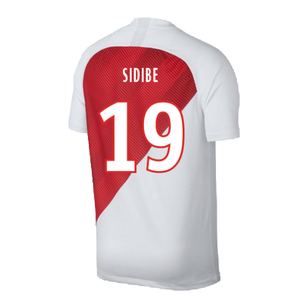 Monaco 2018-19 Home Shirt (S) (Excellent) (Sidibe 19)_1