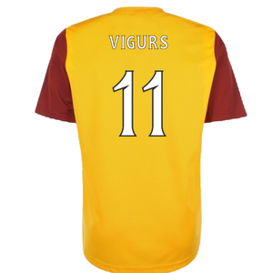 Motherwell 2013-14 Home Shirt (S) (Excellent) (Vigurs 11)_1