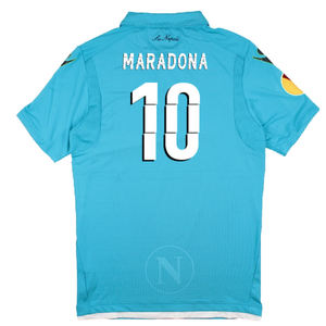 Napoli 2014-15 European Home Shirt (XL) (Excellent) (MARADONA 10)_1