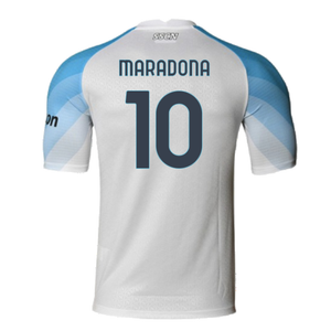 Napoli 2022-2023 Away Player Issue Shirt (XL) (Very Good) (Maradona 10)_1