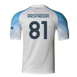 Napoli 2022-2023 Away Player Issue Shirt (XL) (Very Good) (Raspadori 81)_1