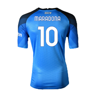 Napoli 2022-23 Home Shirt (XL) (Good) (Maradona 10)_1