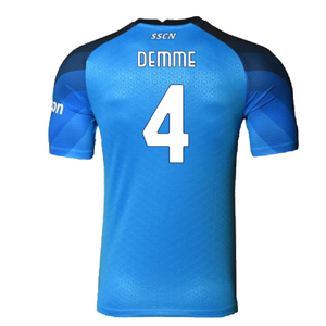 Napoli 2022-23 Player Issue Home Shirt (3XL) (Demme 4) (Excellent)_1