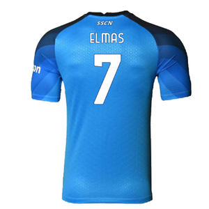 Napoli 2022-23 Player Issue Home Shirt (XL) (Good) (Elmas 7)_1