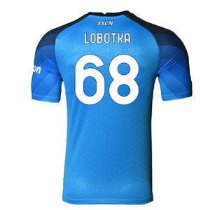 Napoli 2022-23 Player Issue Home Shirt (XL) (Excellent) (Lobotka 68)_1