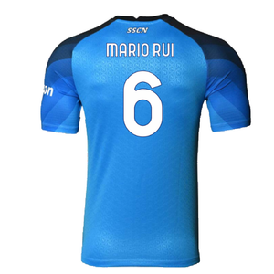 Napoli 2022-23 Player Issue Home Shirt (3XL) (Mario Rui 6) (Excellent)_1