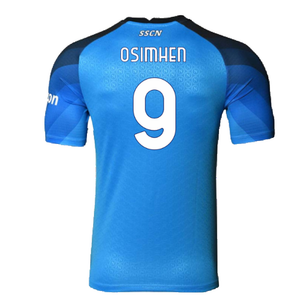 Napoli 2022-23 Player Issue Home Shirt (L) (Very Good) (Osimhen 9)_1