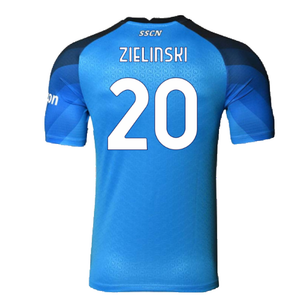 Napoli 2022-23 Player Issue Home Shirt (M) (Excellent) (Zielinski 20)_1