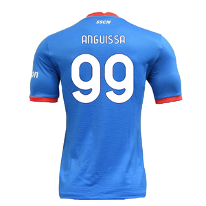 Napoli 2022-23 Special Edition Christmas Shirt (S) (Excellent) (Anguissa 99)_1
