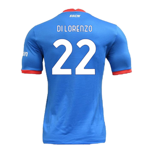 Napoli 2022-23 Special Edition Christmas Shirt (S) (Excellent) (Di Lorenzo 22)_1