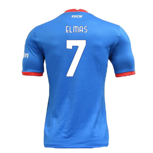 Napoli 2022-23 Special Edition Christmas Shirt (S) (Excellent) (Elmas 7)_1