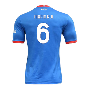 Napoli 2022-23 Special Edition Christmas Shirt (S) (Excellent) (Mario Rui 6)_1