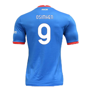 Napoli 2022-23 Special Edition Christmas Shirt (S) (Excellent) (Osimhen 9)_1