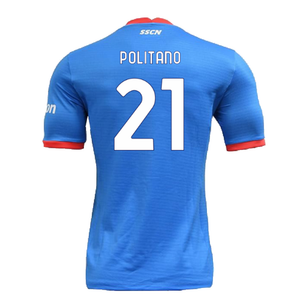 Napoli 2022-23 Special Edition Christmas Shirt (S) (Excellent) (Politano 21)_1