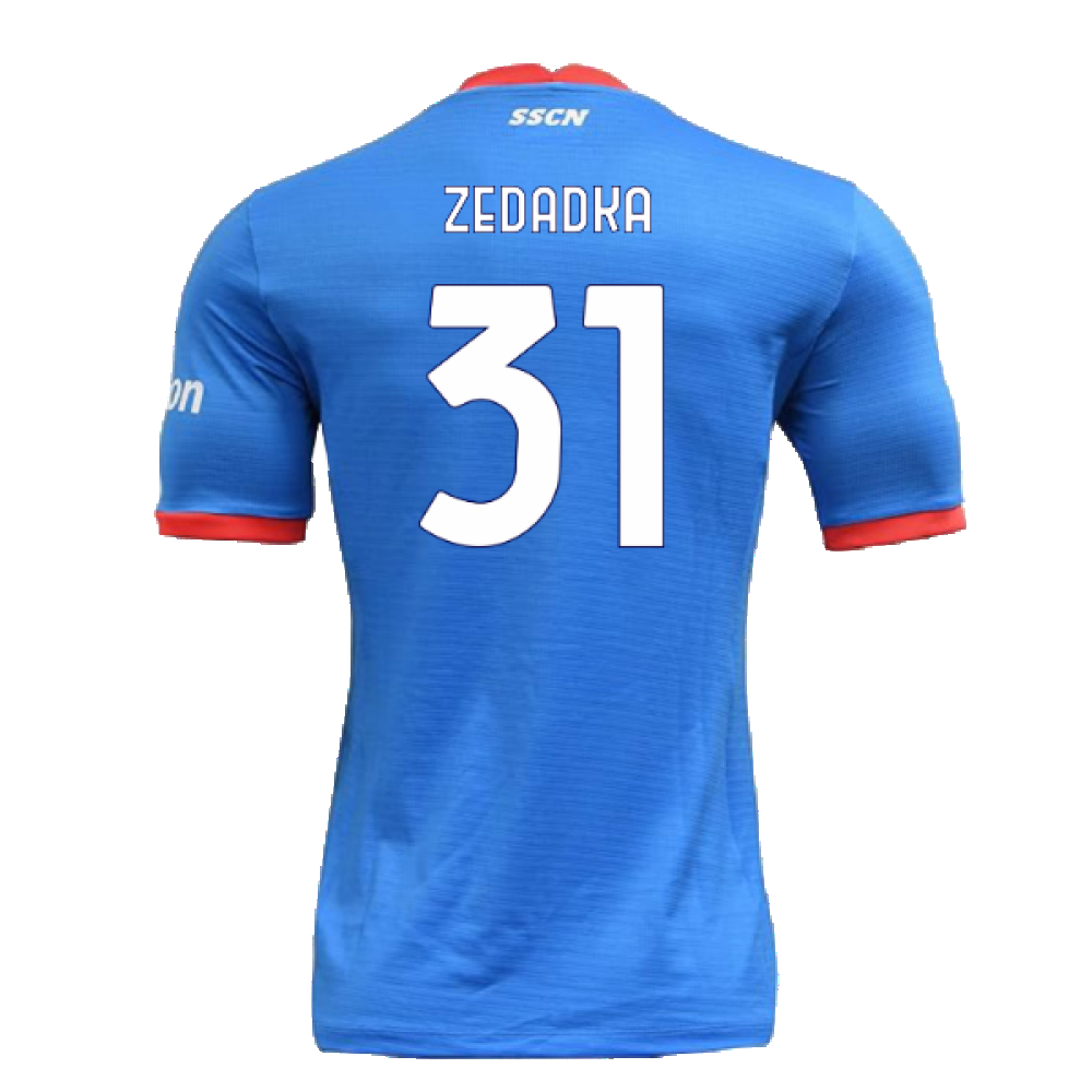 Napoli 2022-23 Special Edition Christmas Shirt (S) (Excellent) (Zedadka 31)_1