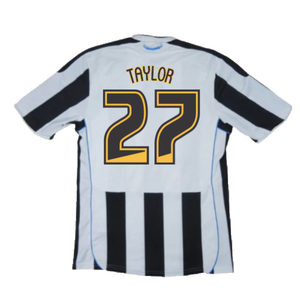 Newcastle United 2009-10 Home Shirt (S) (Excellent) (Taylor 27)_1