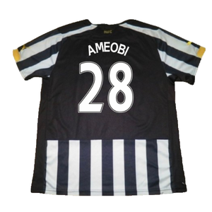 Newcastle United 2014-15 Home Shirt (L) (Good) (Ameobi 28)_1