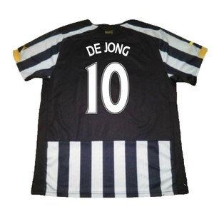 Newcastle United 2014-15 Home Shirt (L) (Good) (De Jong 10)_1