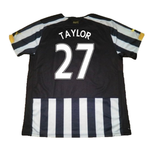 Newcastle United 2014-15 Home Shirt (L) (Good) (Taylor 27)_1