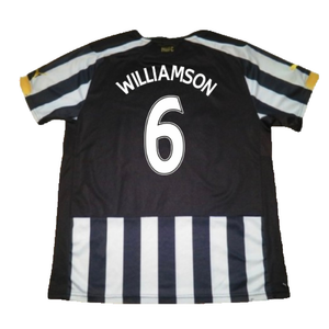 Newcastle United 2014-15 Home Shirt (L) (Good) (Williamson 6)_1