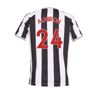 Newcastle United 2022-23 Home Shirt (Sponsorless) (M) (ALMIRON 24) (Excellent)_1